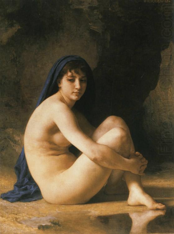 Adolphe William Bouguereau Seated Nude (mk26) china oil painting image